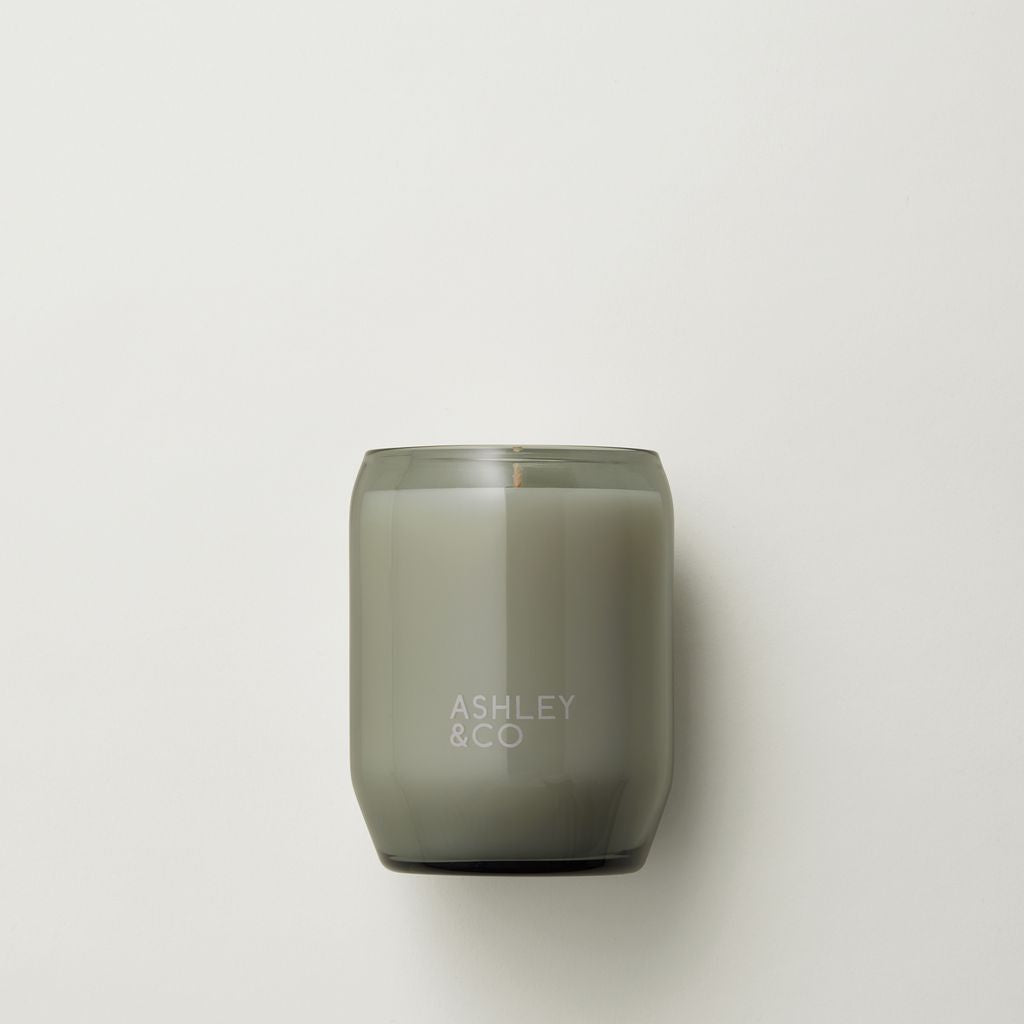 Waxed Perfume Kitchen Candle | Lotus Leaf &amp; Lustre + Yuzu