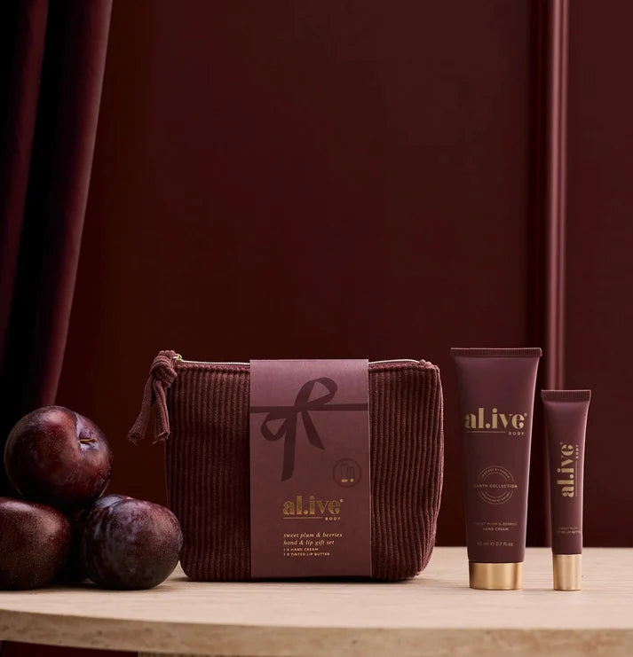 Hand &amp; Lip Giftset - Sweet Plum &amp; Berries