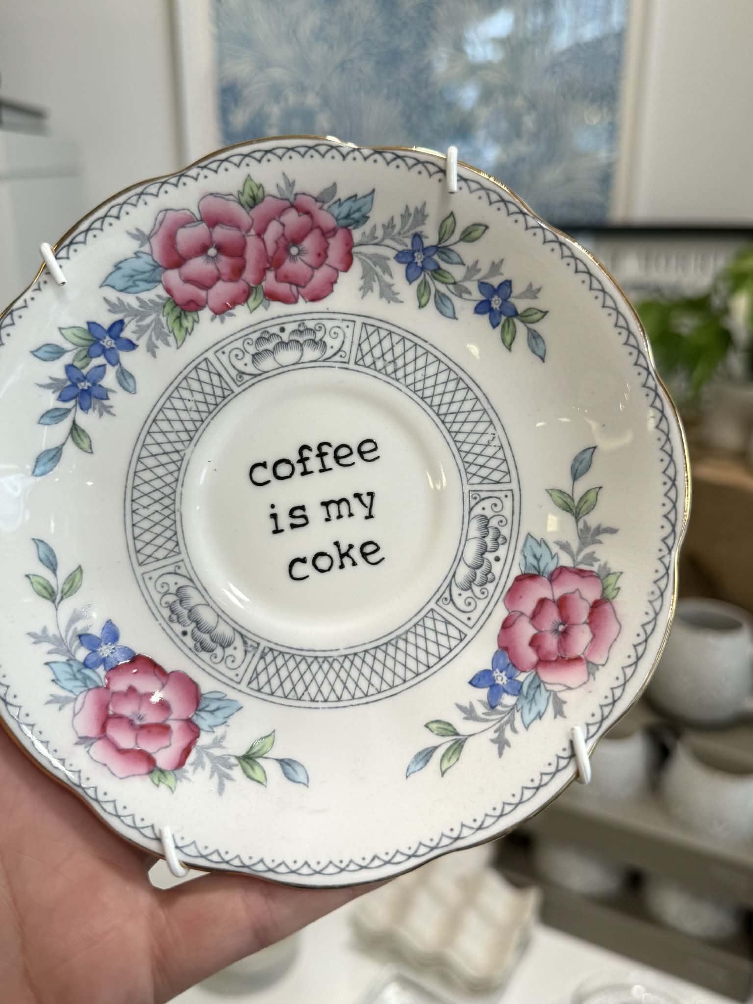 Coffee Is My Coke | Floral