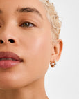 Jennings Hoop Earrings - Silver Plated