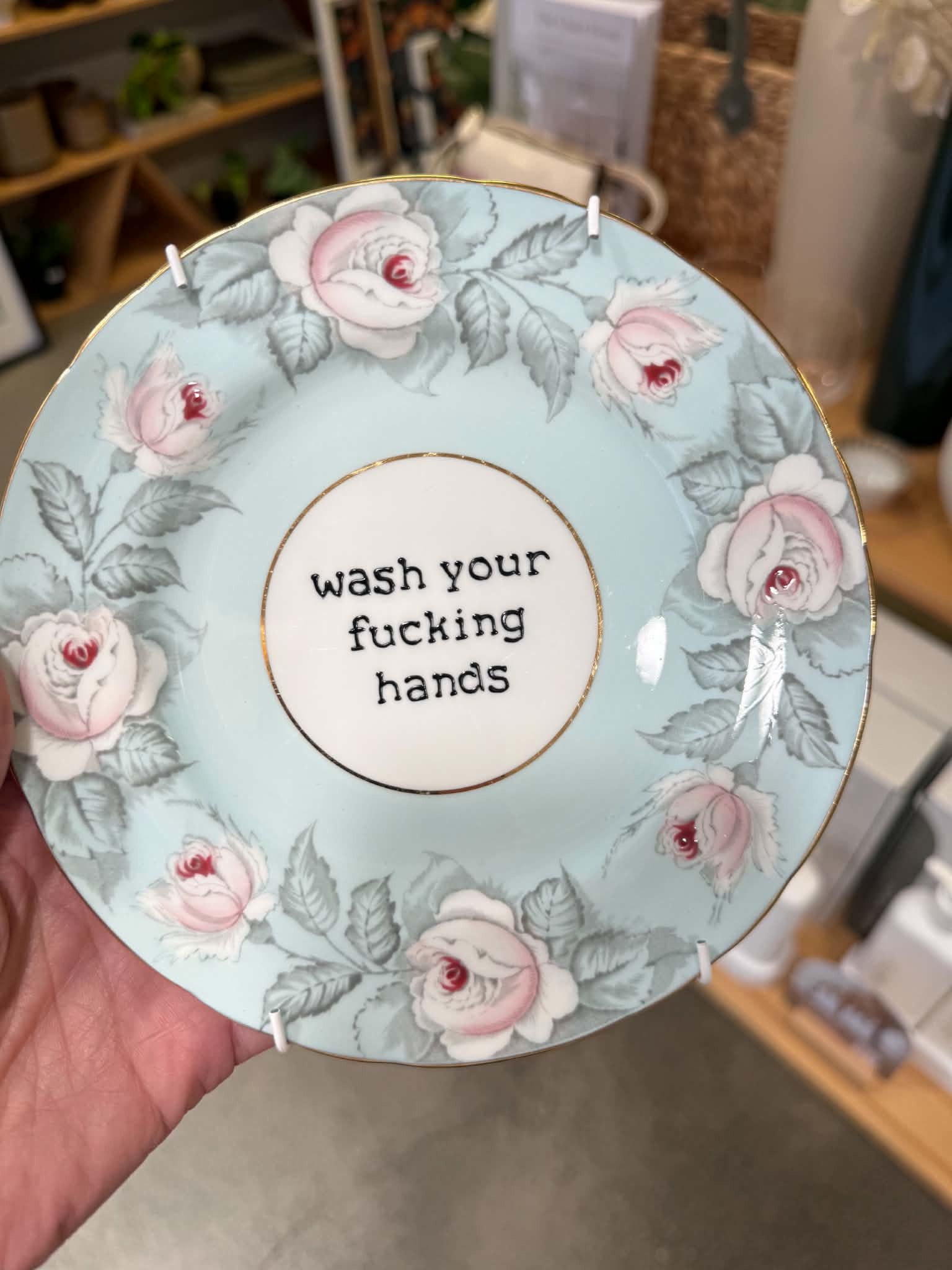 Wash Your F*cking Hands | Floral