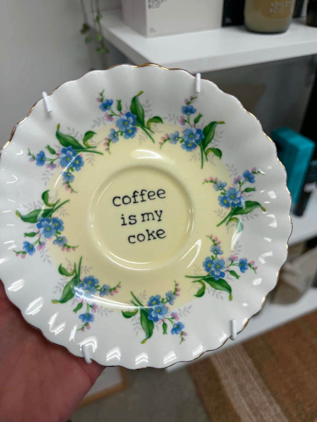 Coffee Is My Coke | Floral