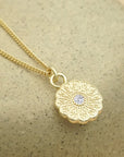 Cloud Nine Symbol Necklace - Gold
