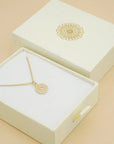 Cloud Nine Symbol Necklace - Gold