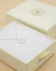 Cloud Nine Symbol Necklace - Silver