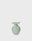 BROSTE Vase Florentina - Glossy Sage Green