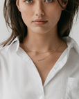Bar Necklace - Silver