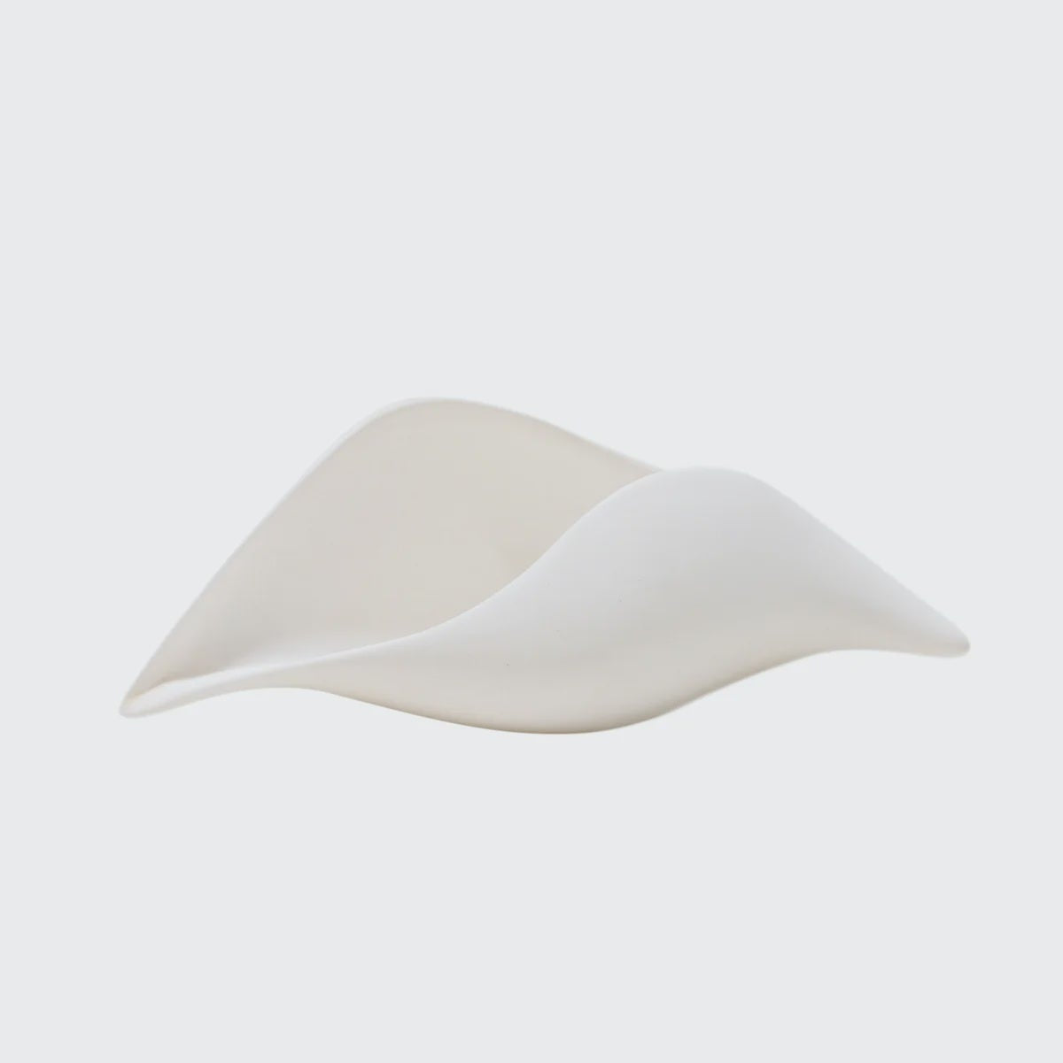 Folded Leaf Small - White