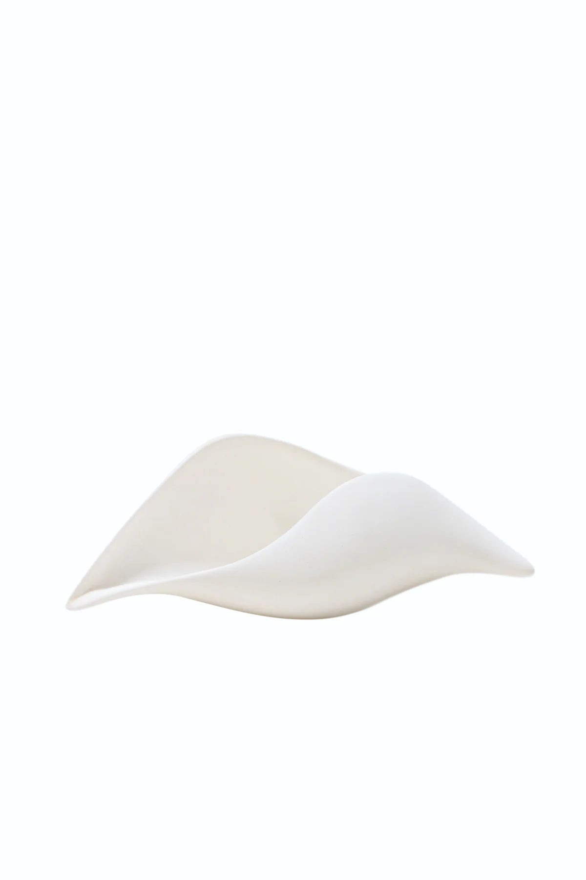 Folded Leaf Small - White