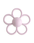 Rattle Teether Daisy - Soft Lilac