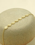Daisy Chain Bracelet - Gold