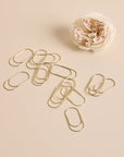 Paper Clips | Grande | Gold | Set of 30