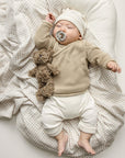 Baby Swaddle | Cocoa Gingham