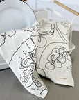 Father Rabbit | Tea Towel | Lunch