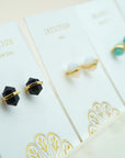Protection Intention Studs - Gold