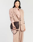 Matilda Crossbody | Cocao + Tonal Chain
