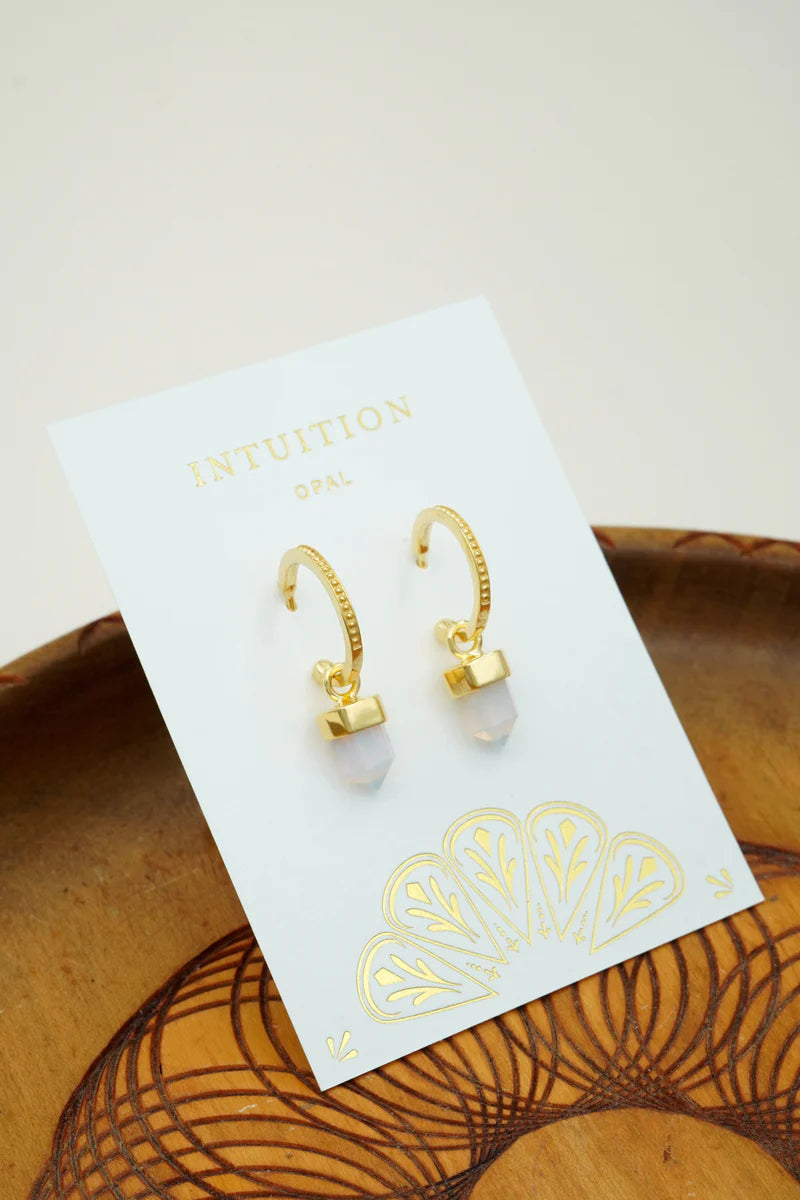 Intuition Intention Hoops | Gold
