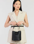 Leo Crossbody - Black Luxe