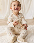 Organic Cotton Fernley Bodysuit - Forest Gathering