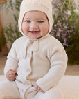 Cameron Knitted Onepiece - Vanilla
