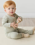 Organic Cotton Fernley Bodysuit - Fresh Apples