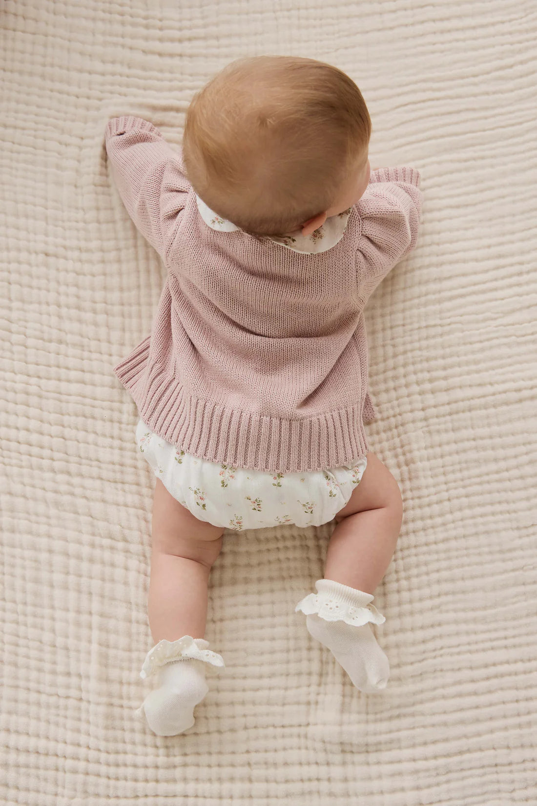 Tasha Knitted Cardigan - Sweetpea Marle