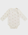 Organic Cotton Fernley Bodysuit - Forest Night Acorns