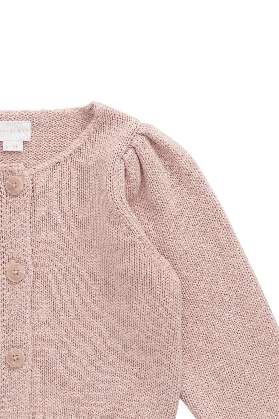 Tasha Knitted Cardigan - Sweetpea Marle