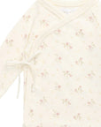 Organic Cotton Marina Bodysuit - Thelma Parchment
