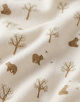 Organic Cotton Murphy Onepiece - Honey Bear Cloud