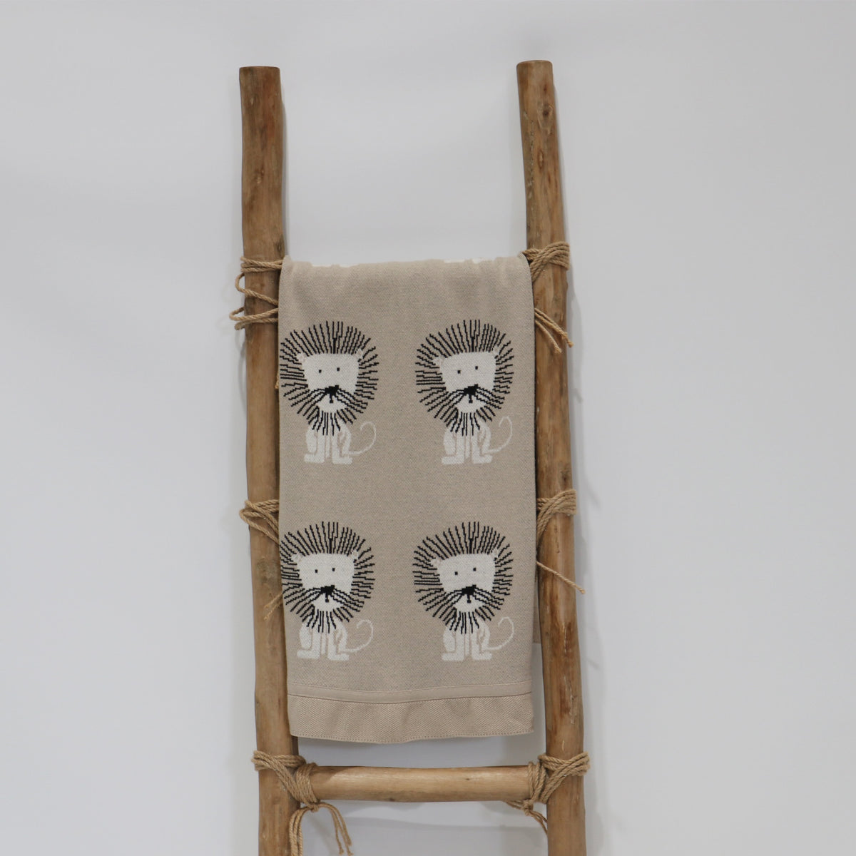 Cotton Lion Blanket