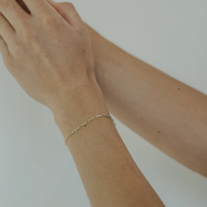 Mini Link Bracelet | Silver