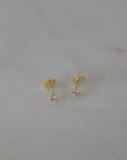 Mini Rock Studs | Gold