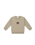 Organic Cotton Damien Sweatshirt - Fawn Bear