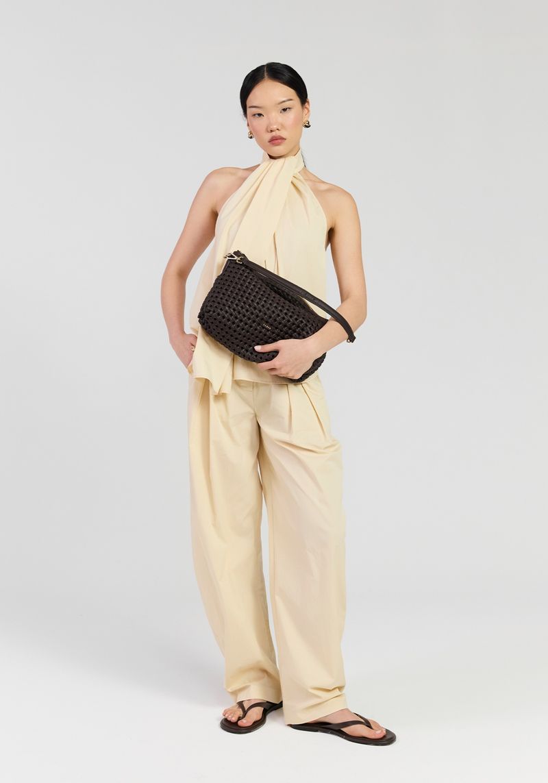 Claudia Shoulder Bag - Cacao Braid
