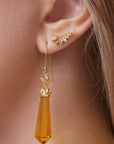 Radiant Climber Earrings - Gold