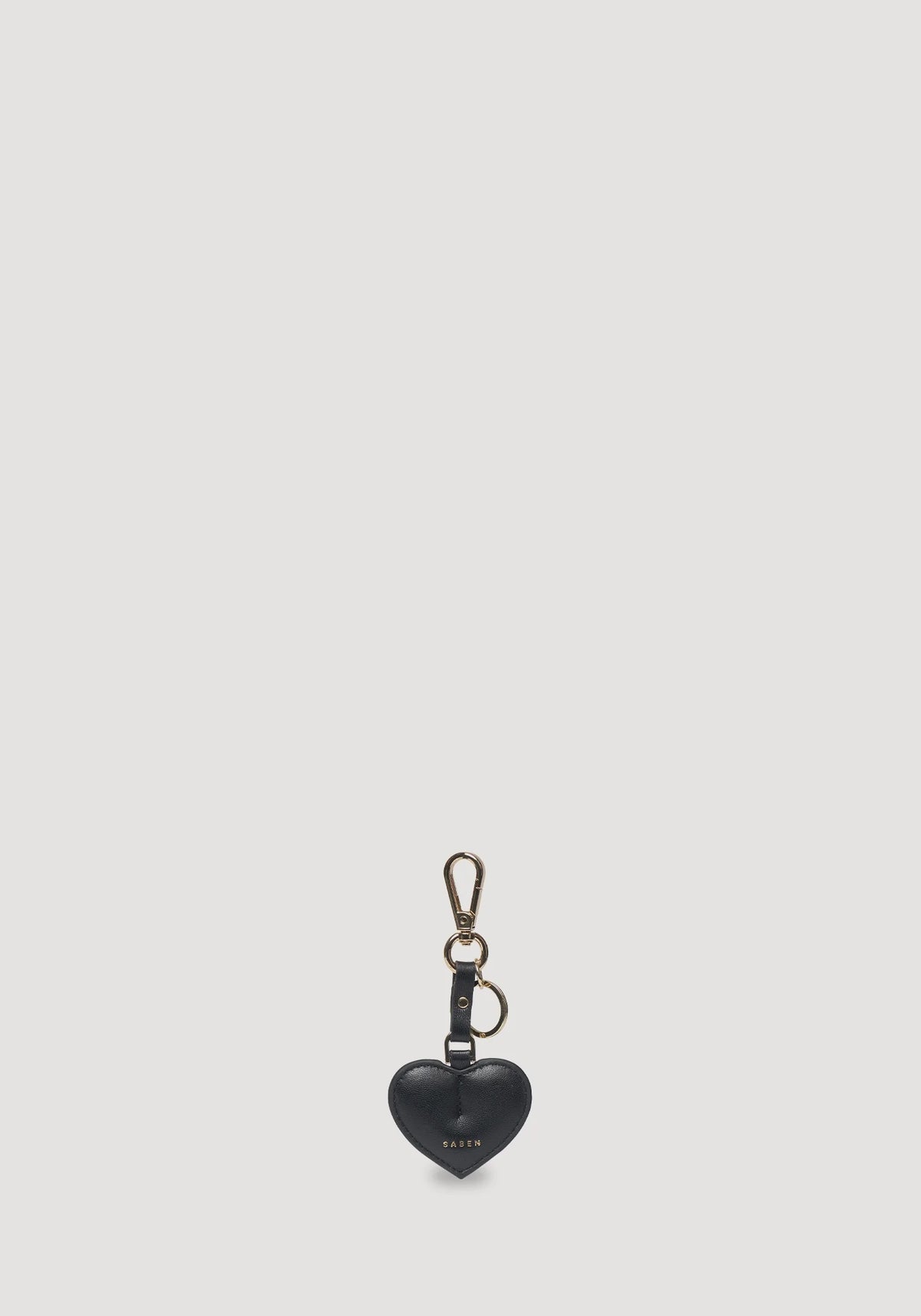 Charm Keyring | Heart Black