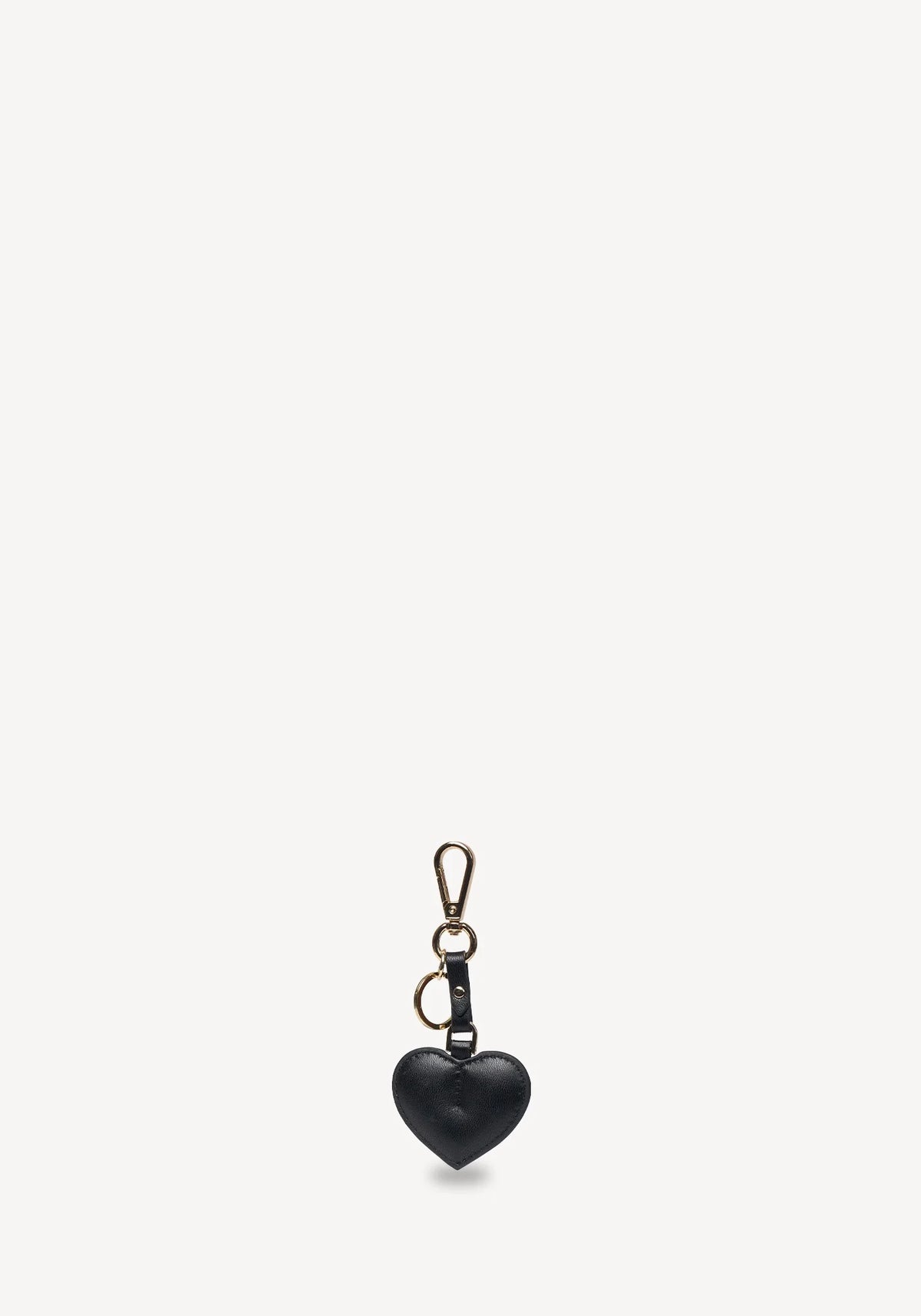Charm Keyring | Heart Black