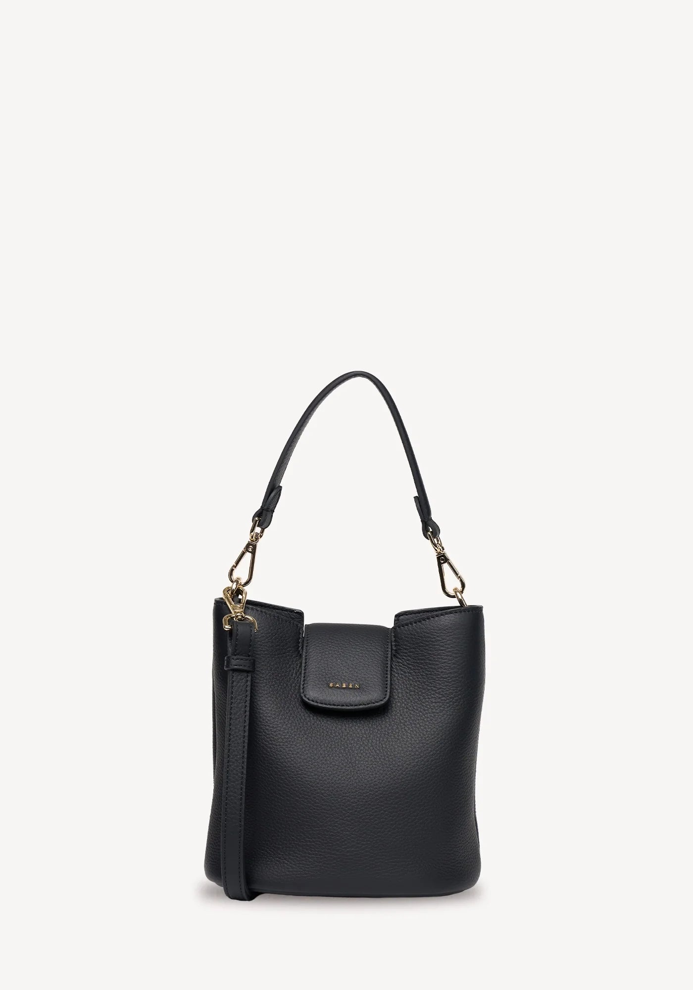 Leo Crossbody - Black Luxe