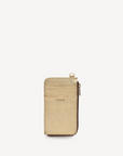 Winona Card Holder | Champagne Metallic