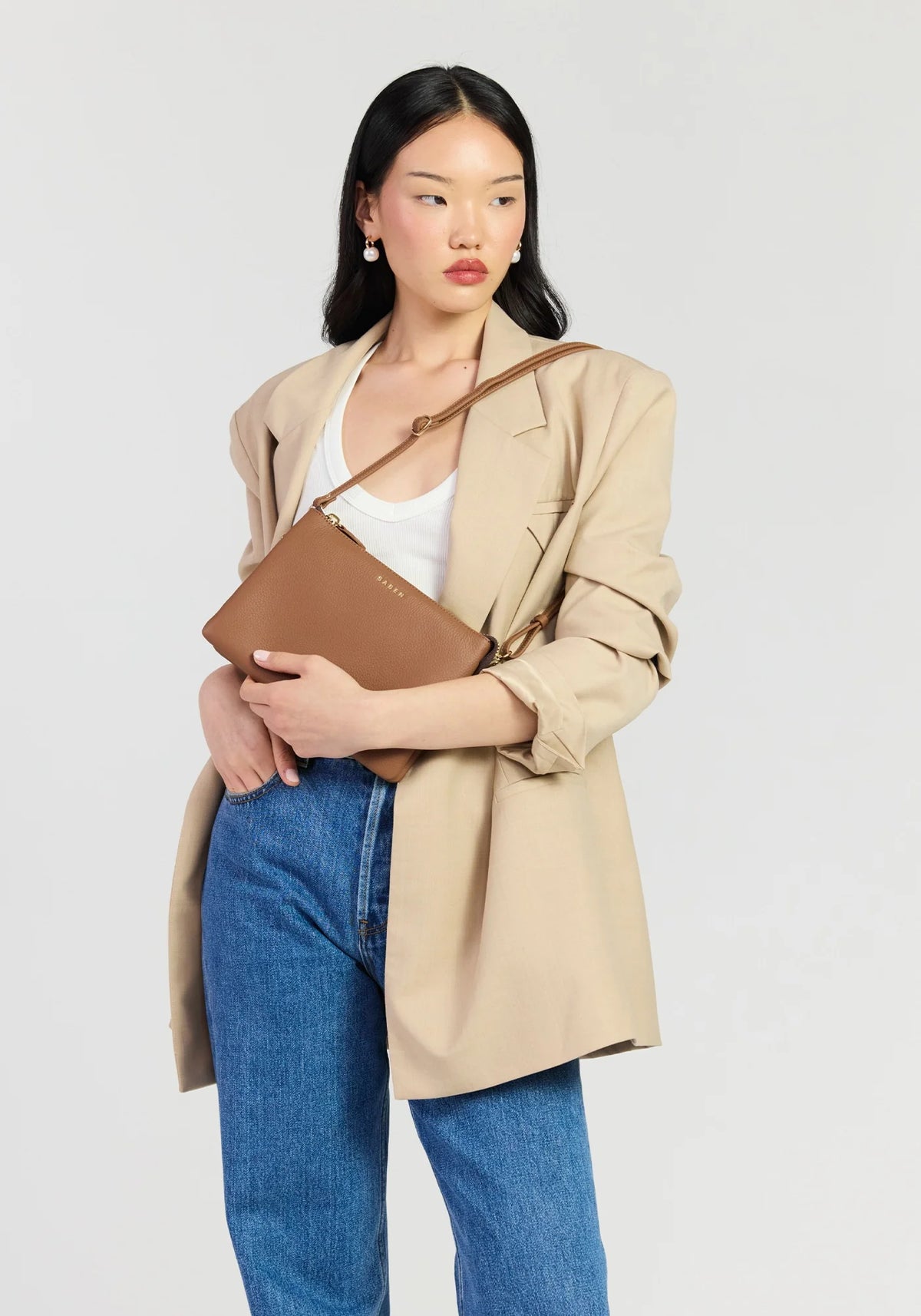 Tilly's Big Sis Crossbody | Tan