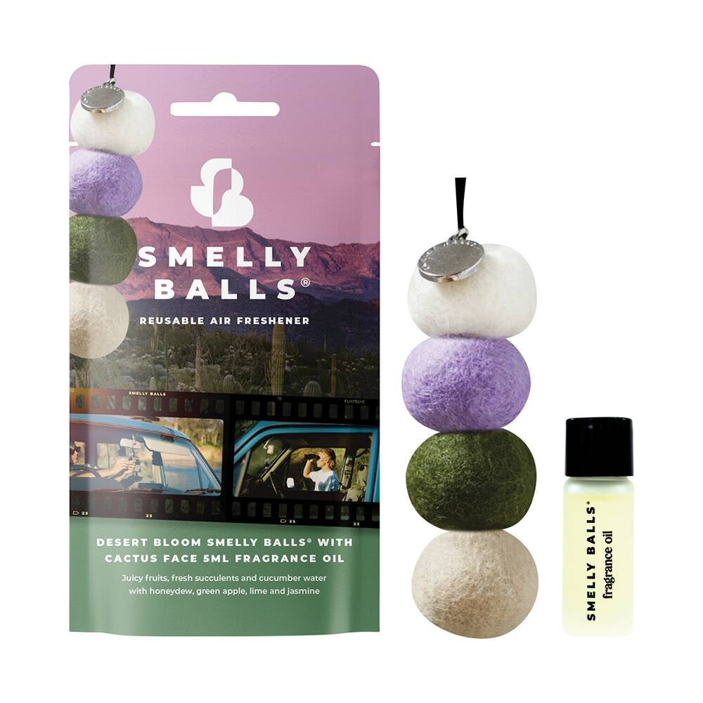 Desert Bloom Smelly Balls With Cactus Face Fragrance