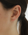 Micro Bow Studs | Silver