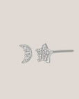 Night Sky Studs - Silver