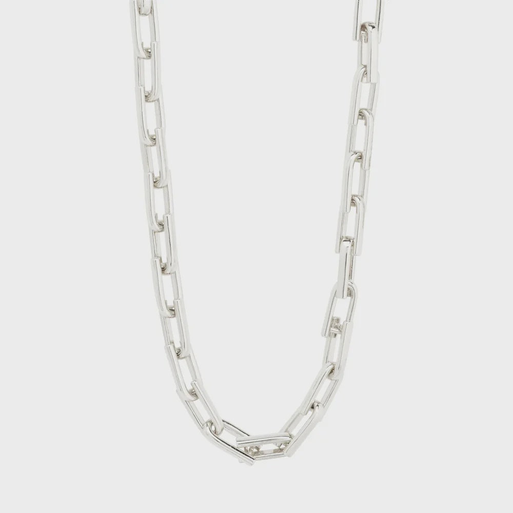 Stay Necklace - Silver Plated