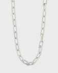 Stay Necklace - Silver Plated