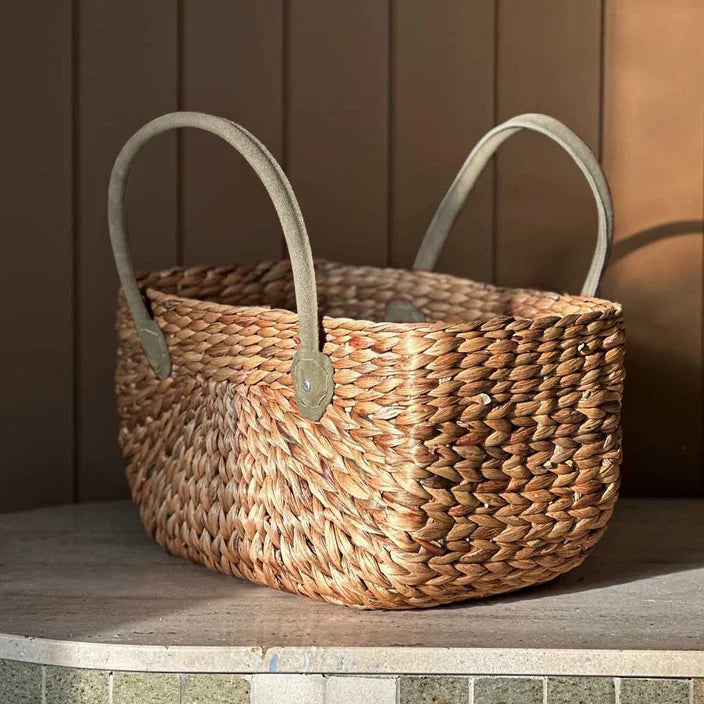 Harvest Basket | Forest Green | Small