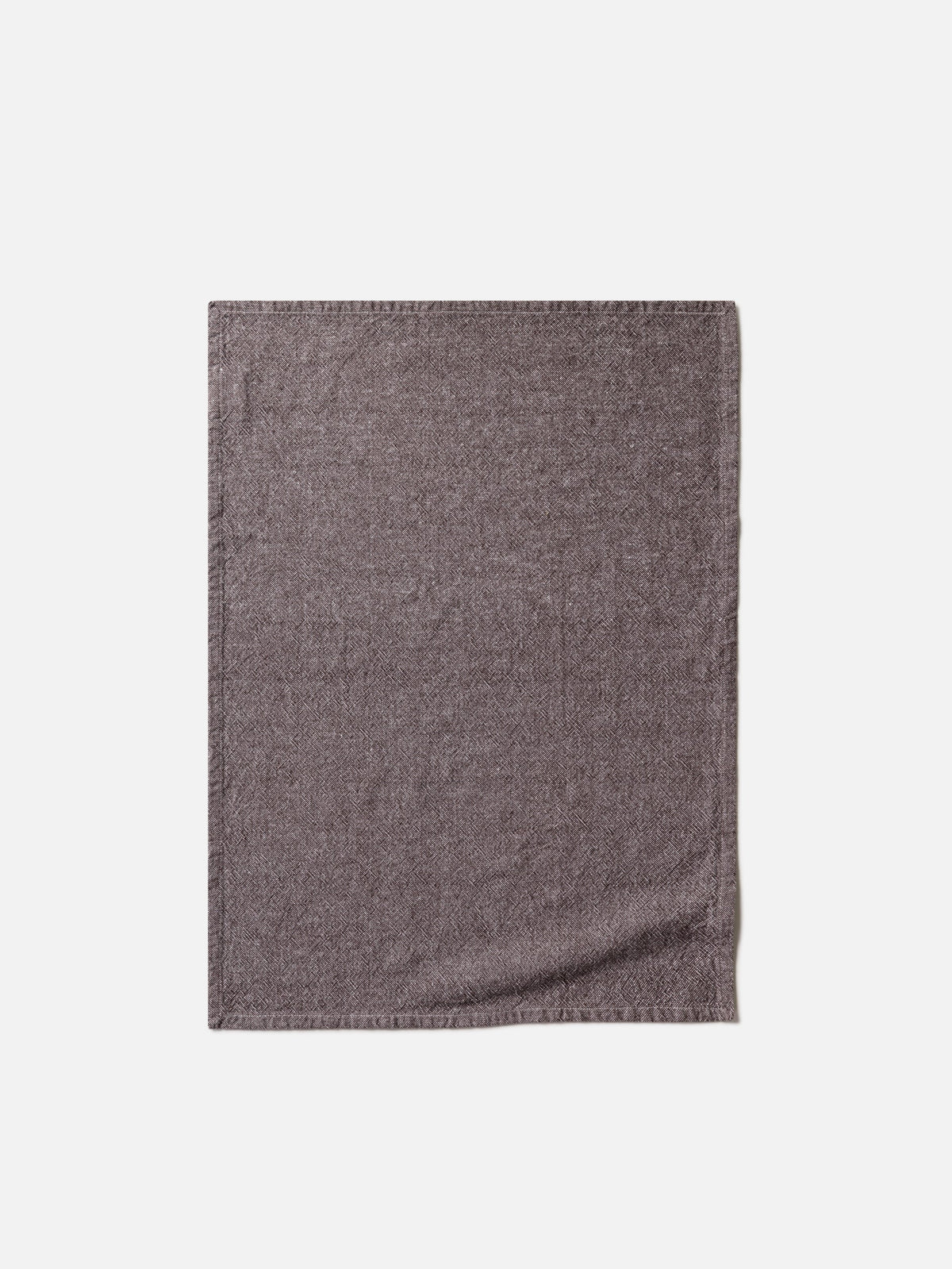 Washed Cotton Tea Towel | Cocoa