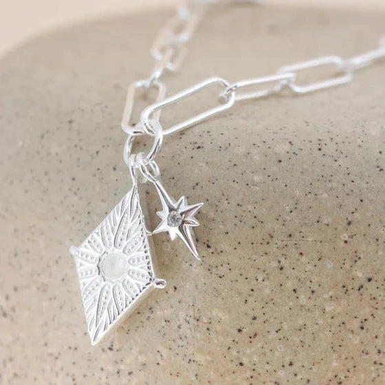 North Star Bracelet | Silver