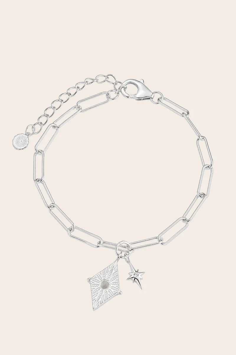 North Star Bracelet | Silver